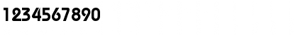 Download RoundHouseDemi DB Regular Font Numeric Preview