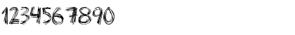 Download Scratch my back Regular Font Numeric Preview