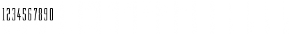 Download BonaireLightSSK Regular Font Numeric Preview