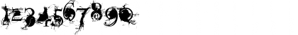Download BONDAGE DEMO VERSION Regular Font Numeric Preview