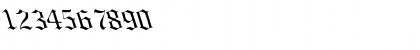 Download Boob Regular Font Numeric Preview