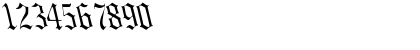 Download Boob Regular Font Numeric Preview