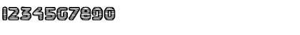 Download BoobToob Regular Font Numeric Preview