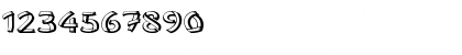 Download Boohoo 1 Regular Font Numeric Preview