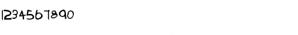 Download TRIONAB Regular Font Numeric Preview
