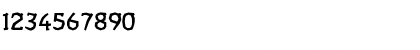 Download Twig RegularA Font Numeric Preview