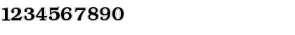 Download Bookman Contour Regular Font Numeric Preview