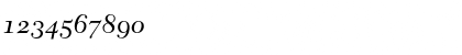 Download Tycoon OldStyle SSi Italic Old Style Figures Font Numeric Preview