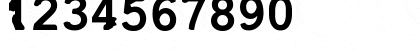 Download Uneek Normal Font Numeric Preview