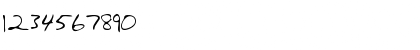 Download Walter Regular Font Numeric Preview