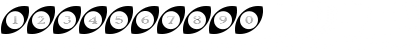Download Wide Eyed Regular Font Numeric Preview