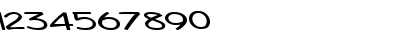 Download Booster Regular Font Numeric Preview