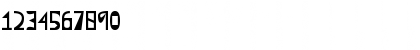 Download New Regular Font Numeric Preview