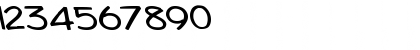 Download Booster Regular Font Numeric Preview