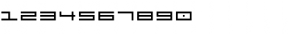 Download [.squarepusherv3.] Regular Font Numeric Preview