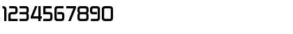 Download Zekton Bold Font Numeric Preview