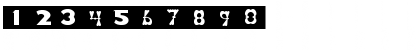 Download Boots 1 Regular Font Numeric Preview