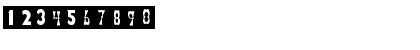 Download Boots 2 Regular Font Numeric Preview
