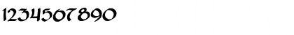 Download New Regular Font Numeric Preview