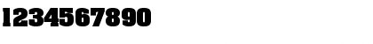 Download Aachen Std Bold Font Numeric Preview