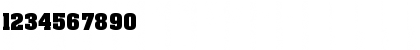 Download Aachen Std Bold Font Numeric Preview