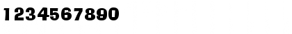 Download AdLib BT C Regular Font Numeric Preview