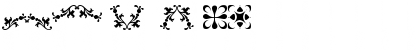 Download Borderbats-Fleur2 Regular Font Numeric Preview