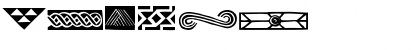 Download African Ornaments Regular Font Numeric Preview