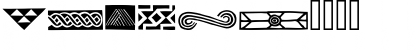 Download AfricanOrnamentsOne Regular Font Numeric Preview