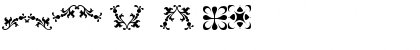 Download Borderbats-Fleur2 Regular Font Numeric Preview