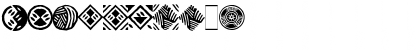Download BorderfontCulturalsPlain Regular Font Numeric Preview
