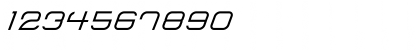 Download Airline Normal Font Numeric Preview