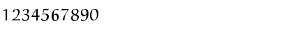 Download AlcuinEF Light Font Numeric Preview