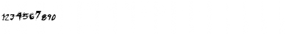 Download Aldenator Regular Font Numeric Preview