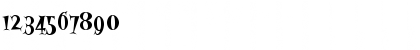 Download AlleycatBopICG Bold Font Numeric Preview