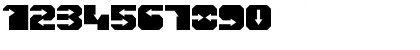Download AlphaBloc Direct Font Numeric Preview
