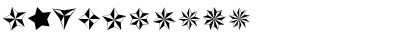 Download Altemus Stars Font Numeric Preview