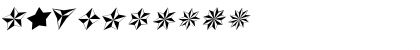 Download Altemus StarsItalic Font Numeric Preview