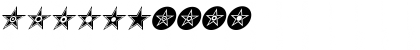 Download Altemus StarsTwoItalic Font Numeric Preview