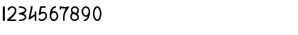 Download Boston Line Regular Font Numeric Preview