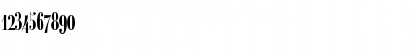 Download Ambroise Francois Demi Font Numeric Preview