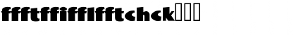 Download BottleKaps Profi Expanded Regular Font Numeric Preview
