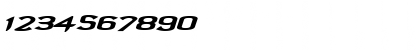 Download Antigen Italic Font Numeric Preview