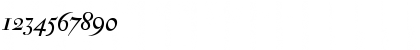 Download Antique Moderne CE Italic Font Numeric Preview