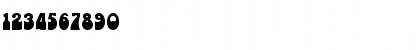 Download BottleneckP Regular Font Numeric Preview