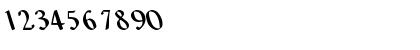 Download Bottom Regular Font Numeric Preview