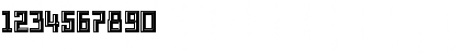 Download Archian Plastic Font Numeric Preview