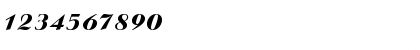 Download Ariston BQ Regular Font Numeric Preview