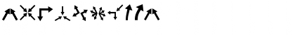 Download Arrows1 Regular Font Numeric Preview