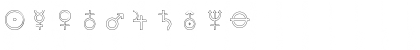 Download AstrotypeP LT Std Outline Regular Font Numeric Preview